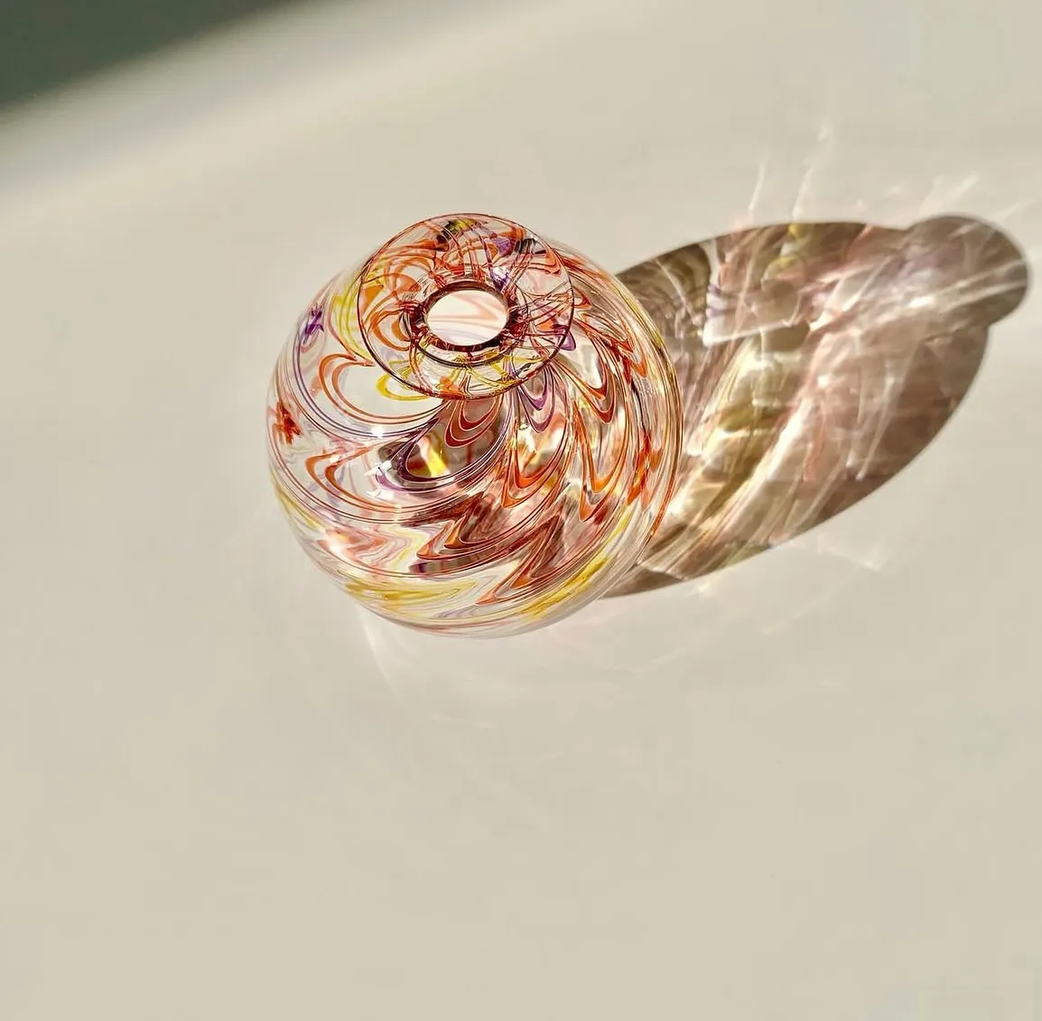 開催中個展「光の彫刻」