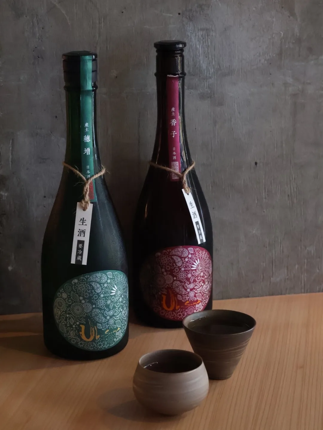 季節の日本酒を、作家さんの酒器で。