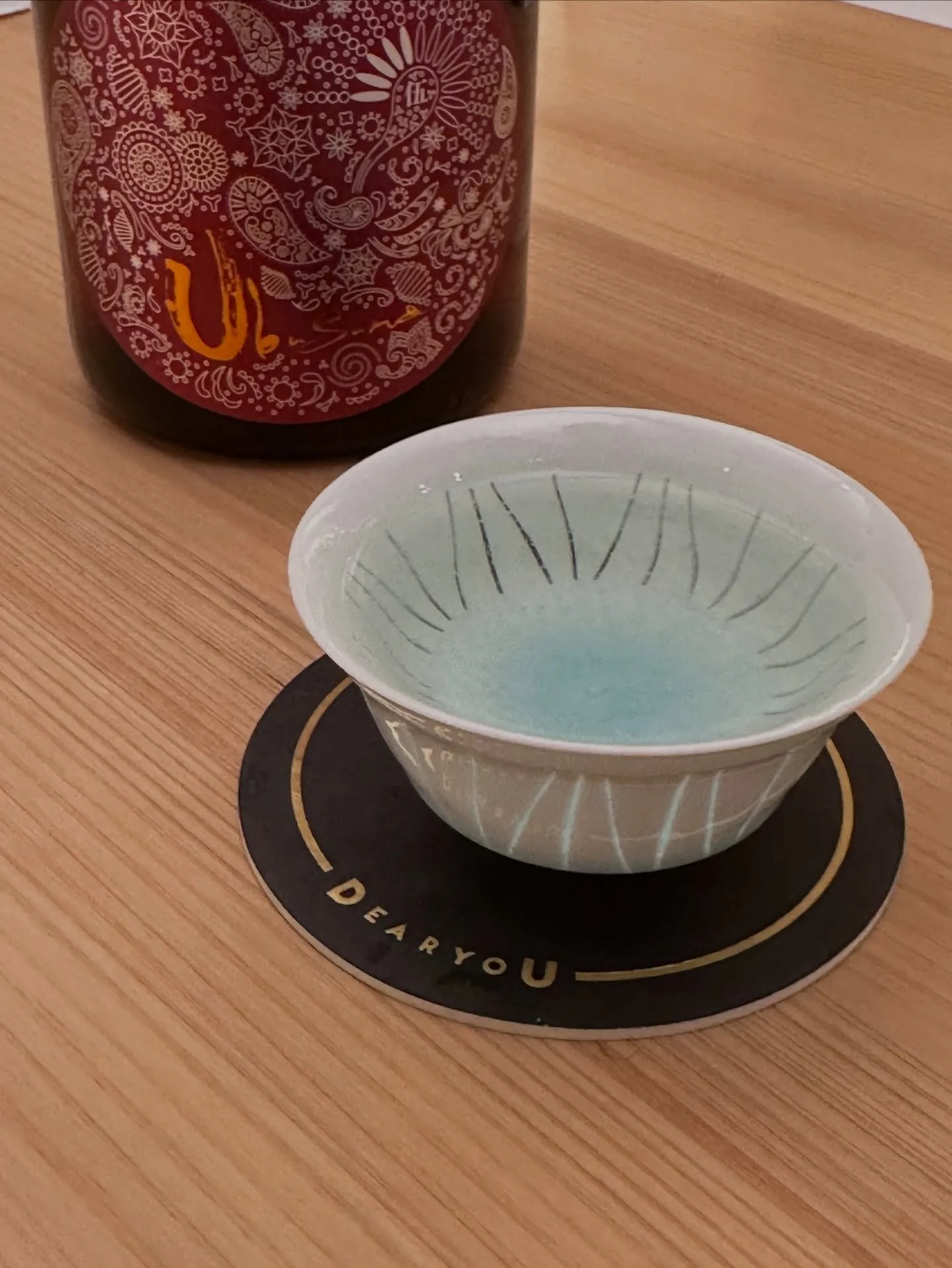 季節の日本酒を、作家さんの酒器で。