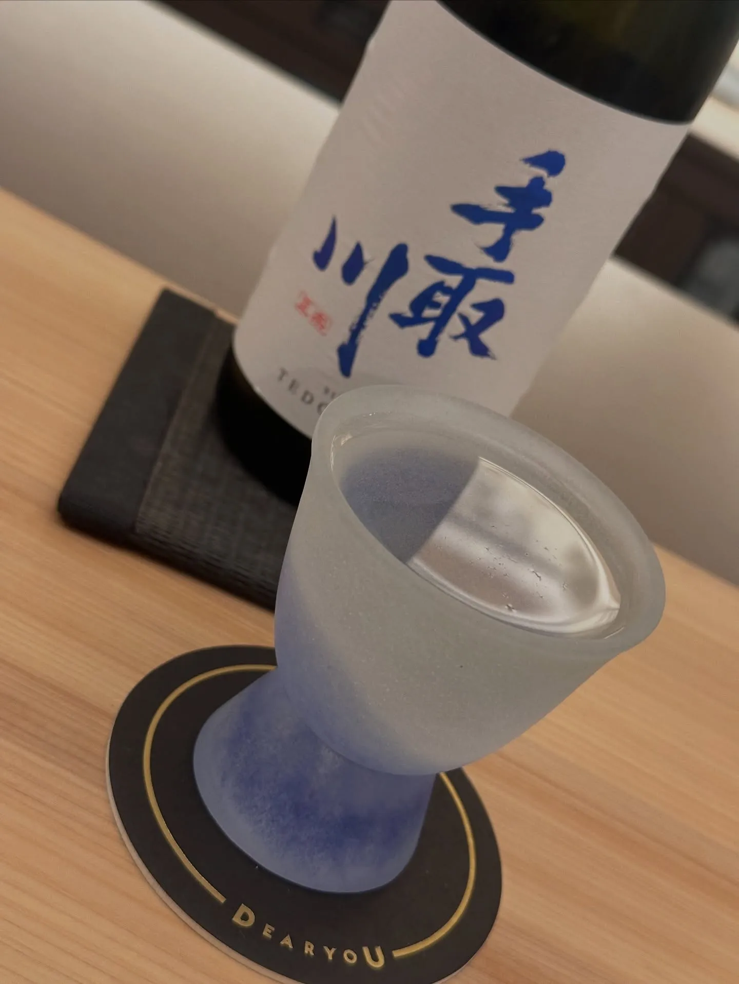 季節の日本酒を、作家さんの酒器で。