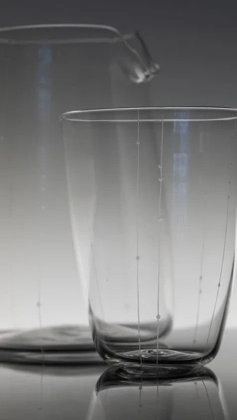 Mori Glass｜森 知恵子 ― 白雨（はくう） ―